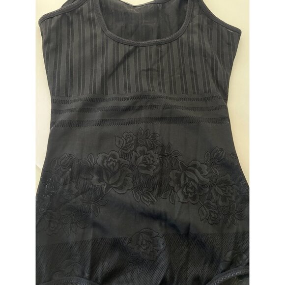 KSK Shapewear Bodysuit Slimmer Tummy Control Black shapewear Size Large - Picture 9 of 13